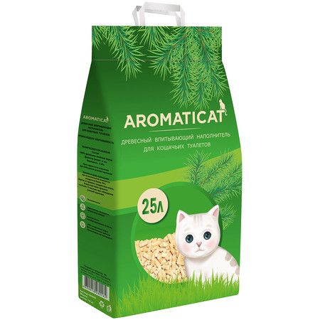 Aromaticat AromatiCat Древесный впитывающий наполнитель