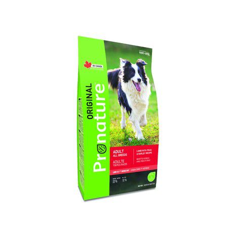 PRONATURE Pronature Original сухой корм для собак всех пород с ягненком и ячменем - 11,3 кг