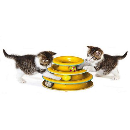 Petstages PETSTAGES игрушка для кошек "Трек" 3 этажа
