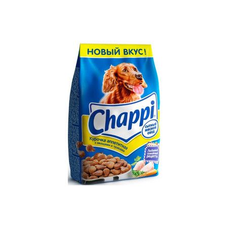 Chappi Chappi сухой корм с курицей, овощами и травами для взрослых собак - 15 кг