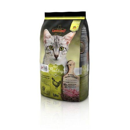 Leonardo Сухой беззерновой корм Leonardo Adult Poultry GF для взрослых кошек с чувствительным пищеварением с птицей