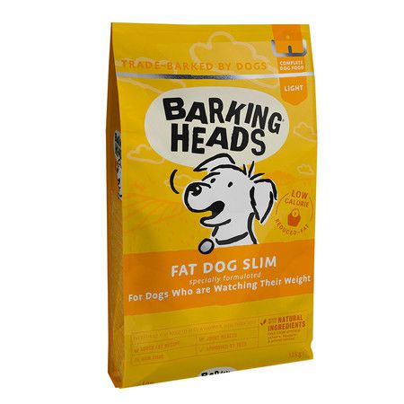 Barking Heads Сухой корм Barking Heads Fat Dog Slim для взрослых собак, склонных к полноте, с курицей и рисом - 12 кг