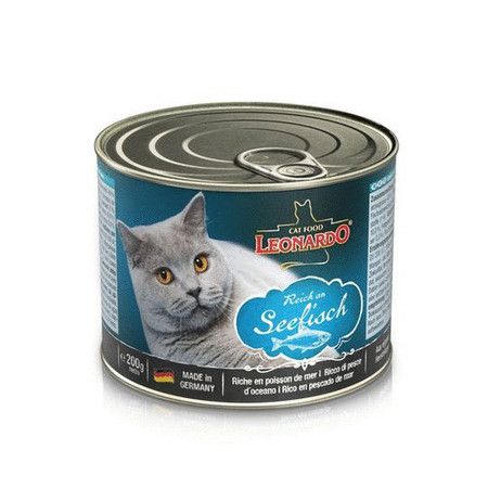 Leonardo Консервированный корм Leonardo Quality Selection для кошек с морской рыбой - 200 г