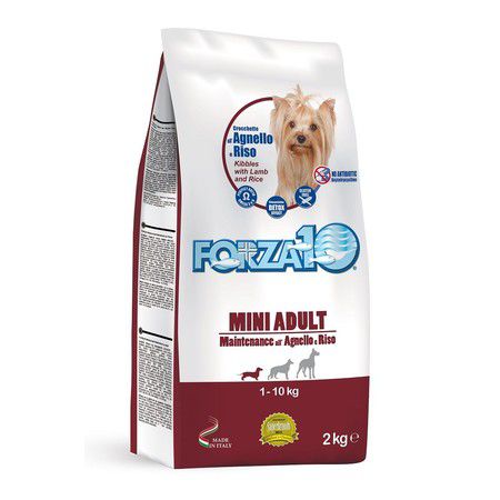 Forza10 Forza10 Maintenance для взрослых собак мелких и средних пород из ягненка с рисом - 2 кг