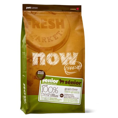 Now Natural Holistic NOW Fresh Small Breed Grain Free сухой беззерновой корм для пожилых собак мелких пород с индейкой, уткой и овощами