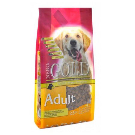 Nero Gold Nero gold adult для взрослых собак с курицей и рисом