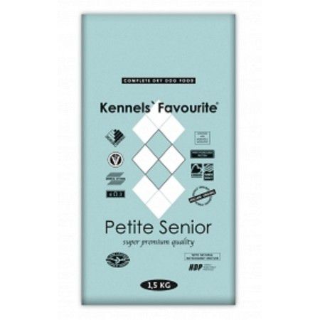 KENNELS FAVOURITE Kennels` Favourite Petite Senior корм для пожилых собак мелких пород с уткой 1,5 кг