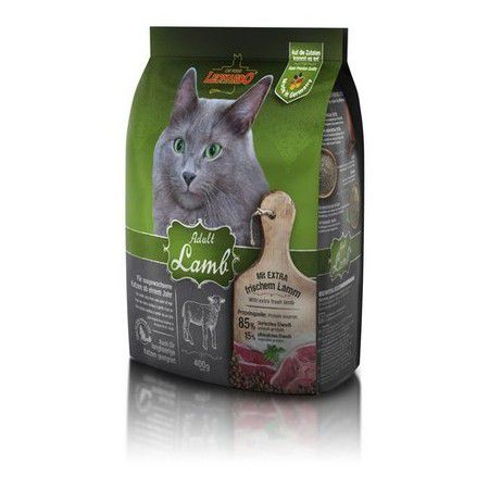 Leonardo Сухой корм Leonardo Adult Lamb для взрослых кошек при аллергии с ягненком и рисом - 400 г