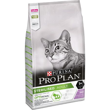 Purina PRO PLAN Сухой корм Pro Plan Cat Adult Sterilised для стерилизованных кошек с индейкой