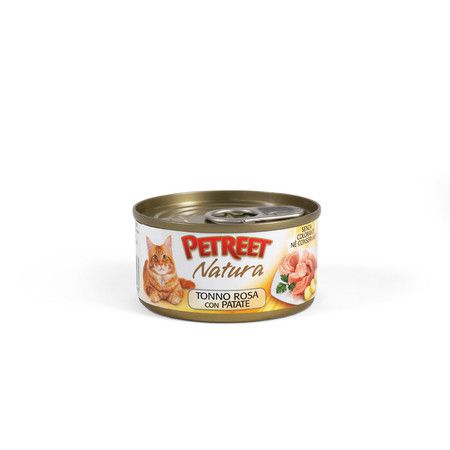 PETREET Petreet Консервы для Кошек Кусочки розового тунца с картофелем