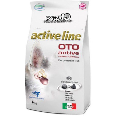 Forza10 Forza10 Active Line для взрослых собак всех пород с заболеванием слуховых органов - 4 кг