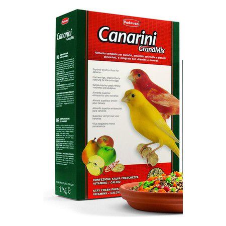 Padovan Корм Padovan Grandmix canarini для канареек комплексный основной - 1 кг