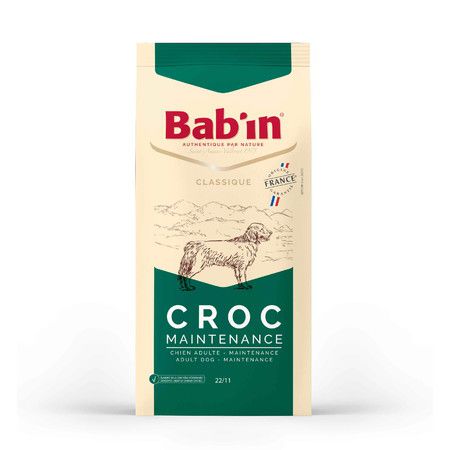 Babin Babin Classique Croc Maintenance сухой корм для собак с низким уровнем физической активности с мясом утки, курицей и свининой