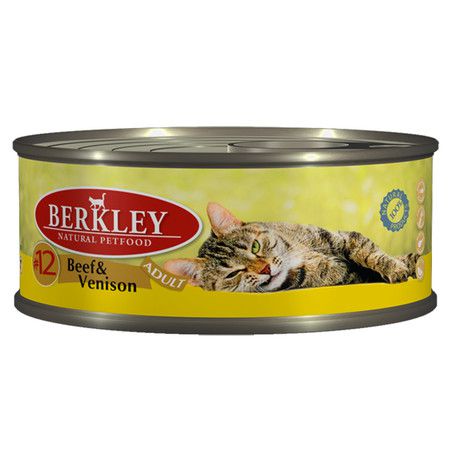 Berkley Berkley Adult Cat Beef & Venison № 12