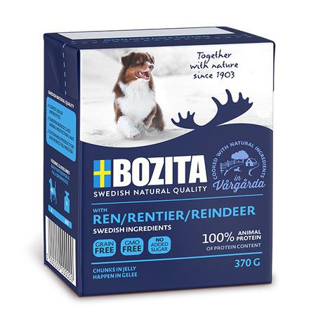 Bozita Bozita кусочки в желе с олениной для собак - 370 г