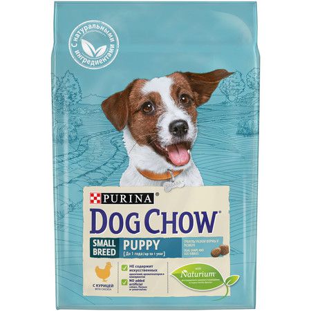Purina Dog Chow Сухой корм Purina Dog Chow для щенков мелких пород до 1 года с курицей