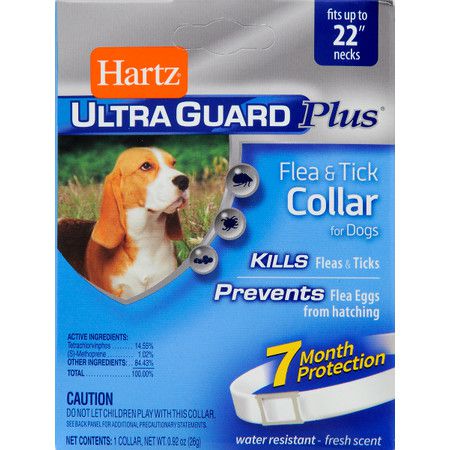 Hartz Ошейник Hartz Ultra Guard Plus инсектоакарицидный для собак белый - 58 см + 10%