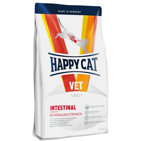 Happy Cat Сухой корм Happy Cat Intestinal для кошек с чувствительным пищеварением с домашней птицей - 1,4 кг