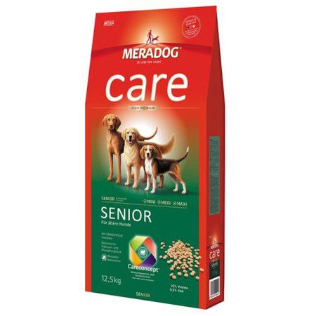 MERADOG Полнорационный корм Meradog Senior для пожилых собак с нормальной активностью с формулой "Запах, стоп!"