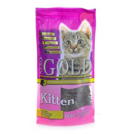 Nero Gold Nero gold kitten chicken для котят с чувствительным пищеварением 800 гр.