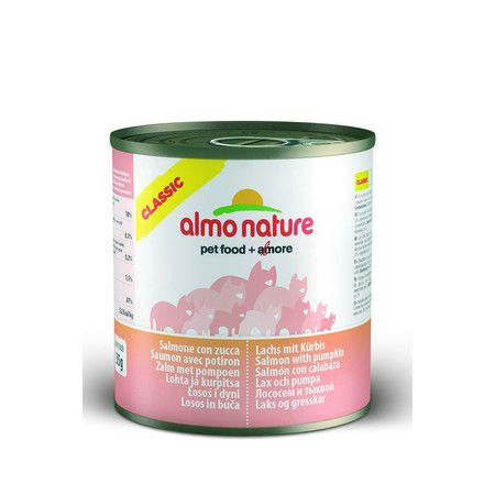 Almo Nature Almo Nature Classic Adult Cat Salmon&Pumpkin - 12 шт х 280 г