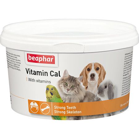 Beaphar Смесь витаминная Beaphar Vitamin Cal для котов и собак ддя иммунитета - 250 г