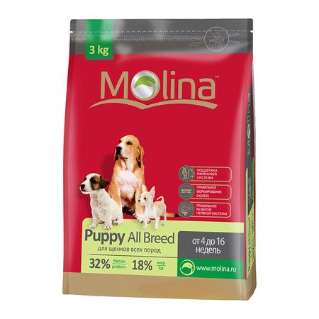 Molina Сухой корм Molina «Puppy All Breed» - 3 кг