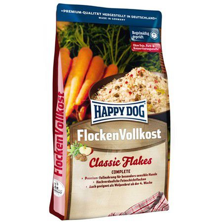 Happy Dog Хлопья Happy Dog Flakes Flocken Vollkost для собак - 1 кг