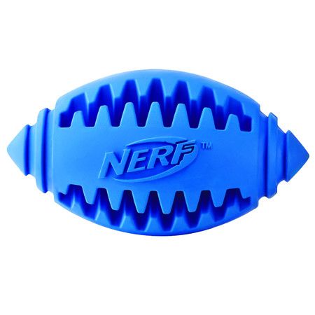 Nerf Игрушка для собак Nerf Мяч для регби рифленый - 10 см