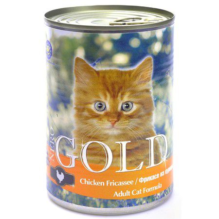 Nero Gold Nero Gold Adult Cat Formula Chicken Fricassee 810 г х 12 шт