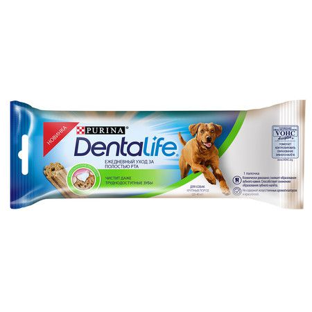 Purina DentaLife Лакомство Purina DentaLife для собак крупных пород для поддержания здоровья полости рта - 36 г