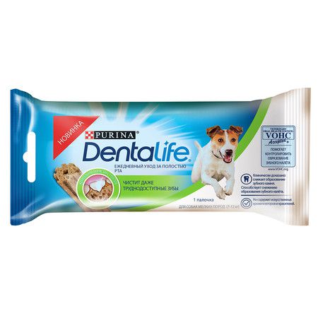 Purina DentaLife Лакомство Purina DentaLife для собак мелких пород для поддержания здоровья полости рта - 16 г