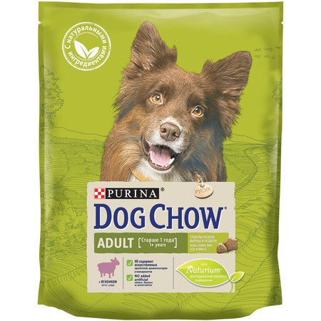 Purina Dog Chow Сухой корм Purina Dog Chow Adult для взрослых собак старше 1 года с ягненком - 800 г