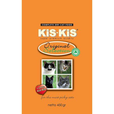 KiS-KiS KiS-KiS Original корм для взрослых кошек с говядиной и домашней птицей 450 кг