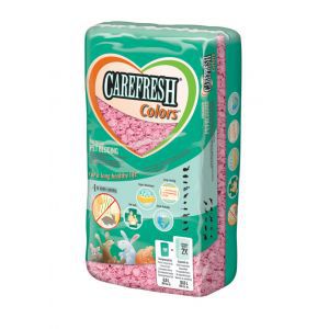 CareFresh Наполнитель CareFresh Color розовый целлюлозный для мелких домашних животных и птиц - 10 л