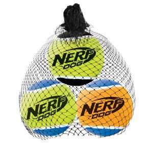 Nerf Игрушка для собак Nerf Мяч теннисный пищащий - 6 см