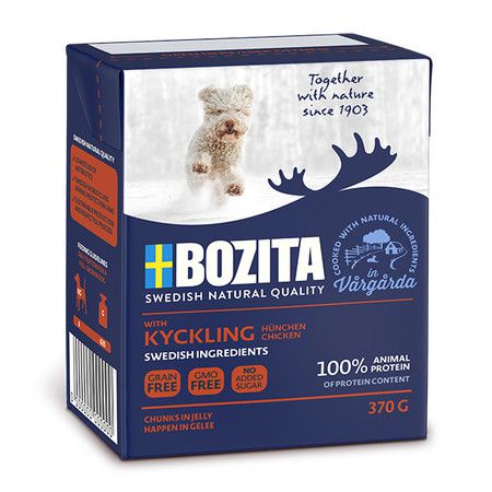 Bozita Bozita кусочки в желе с курицей для собак - 370 г