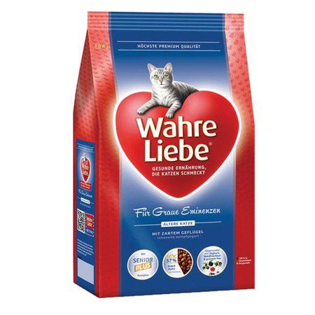 MERADOG Корм Meradog Wahre Liebe Altere Katze для стареющих кошек с птицей - 0,4 кг