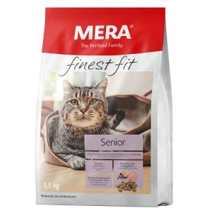 Mera Сухой корм Mera Finest Fit Senior 8+ для пожилых кошек с курицей - 1,5 кг