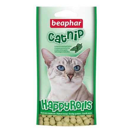 Beaphar Beaphar Happy Rolls Catnip лакомство для кошек с кошачьей мятой - 80 шт