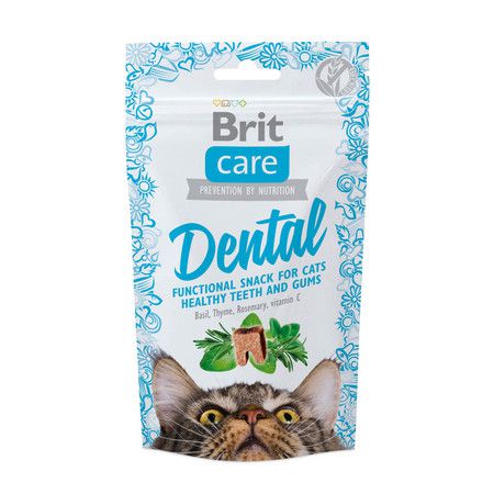 Brit Brit Care лакомство для кошек Dental для очистки зубов 50 г