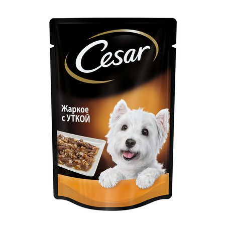 Cesar Cesar паучи с жарким из утки для взрослых собак - 100 г