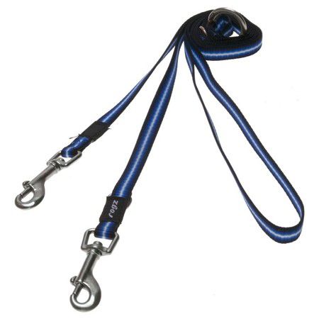 ROGZ Поводок перестежка для собак ROGZ Pavement Special S-11мм 2 м (Синий)