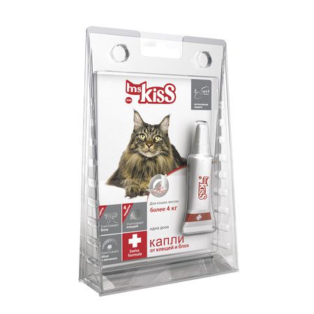 Ms. Kiss Ms. Kiss капли инсектоакарицидные для кошек весом более 4 кг