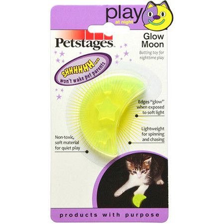Petstages Игрушка Petstages для кошек ОРКА луна светоотражающая