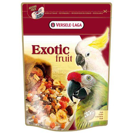 Versele-Laga Versele-Laga лакомство Exotic Fruit для крупных попугаев с фруктами 600 г