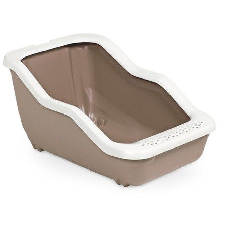 MPS MPS туалет-лоток NETTA Open 54х39х29h см с рамкой коричневого цвета
