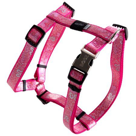 ROGZ Шлейка для собак ROGZ Trendy M-16мм (Розовый)