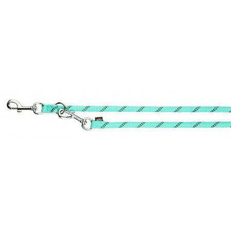 TRIXIE Поводок-перестежка Trixie Sporty Rope для собак L–XL 2,00 м/ф13 мм светло-синий