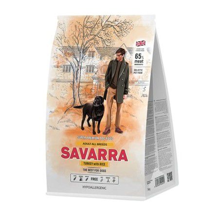 Savarra Savarra Adult Dog Turkey Сухой корм для взрослых собак с индейкой и рисом - 3 кг